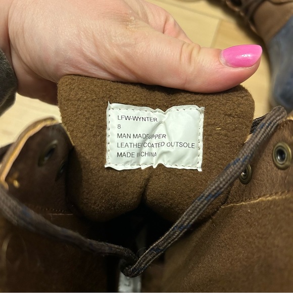 London Fog Duck Boots Winter Boots Casual Warm Size 8 - Picture 4 of 5